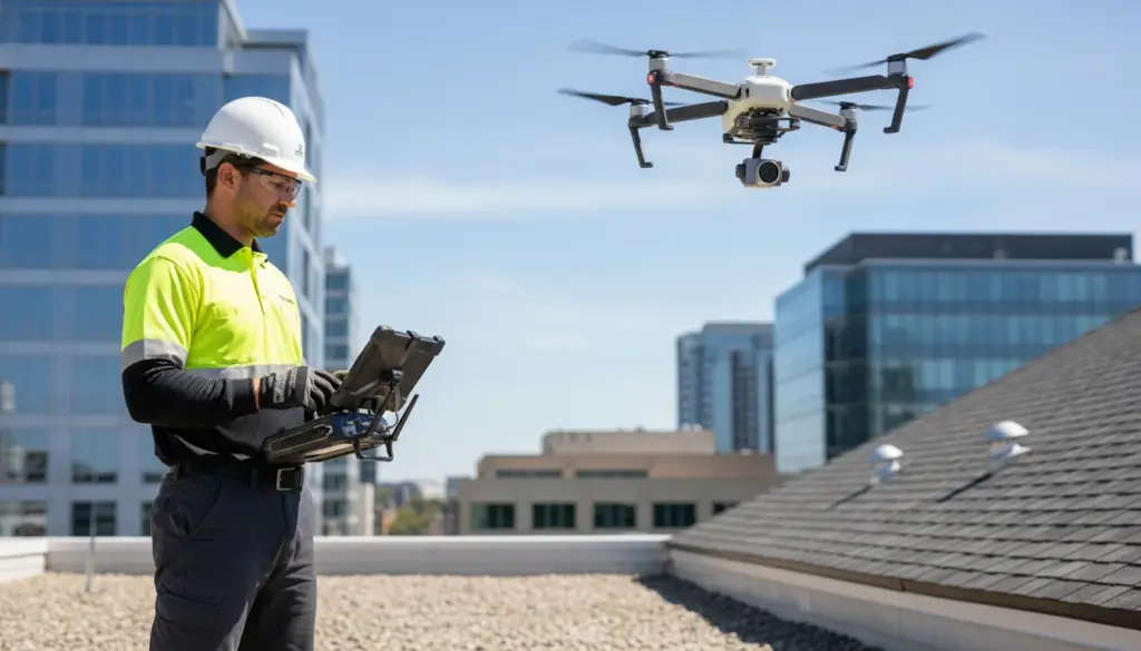 Chantilly Roofing drone roof inspection services - Chantilly