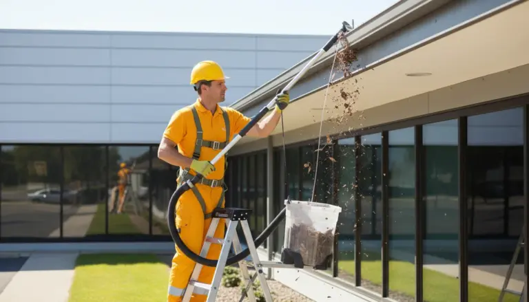 Gutter cleaning