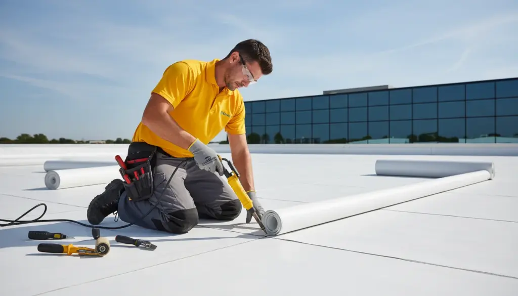 Chantilly Roofing tpo flat roof installation services - Chantilly